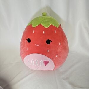 Squishmallows Scarlet‎ The Strawberry 12 inch Plush Toy XOXO Valentine’s Edition